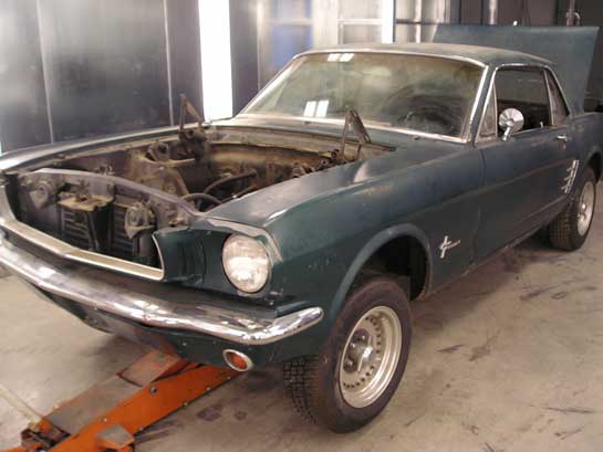 1966 mustang starting point