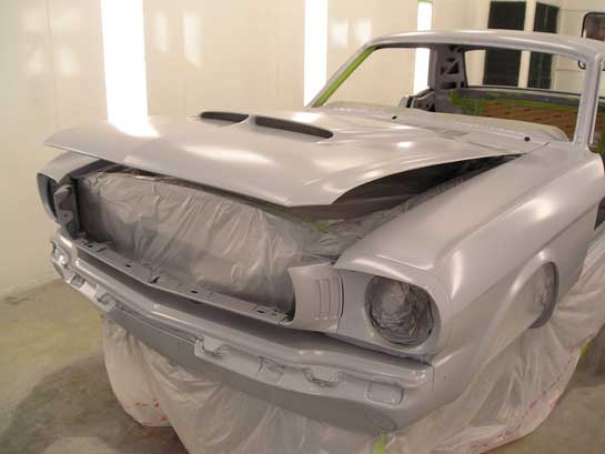 1966 Ford Paint Booth Shot 1