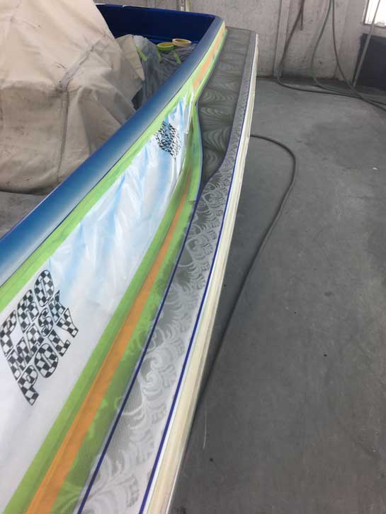 Custom Boat Paint 6