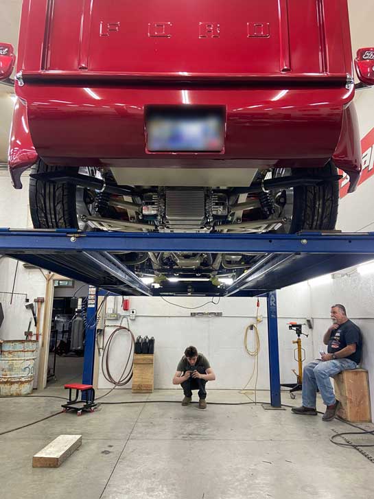 1956 Ford Pickup 3/4 View