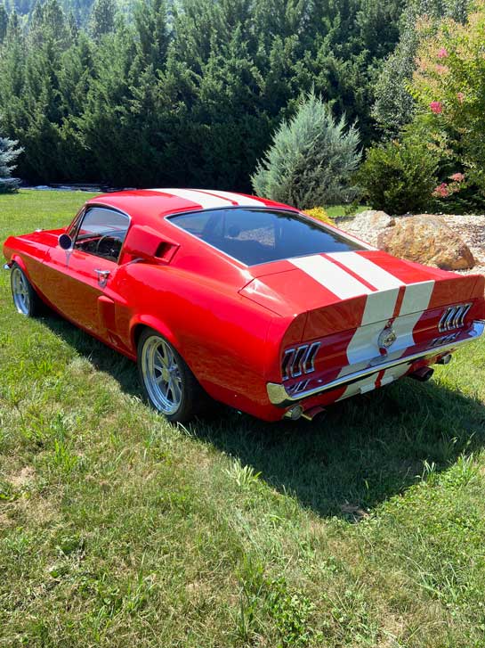 1968 Mustang Fastback built by Performance-Fabrication